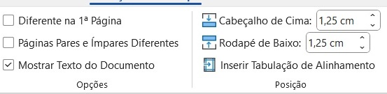 Figura 4 - Diferente na 1ª página